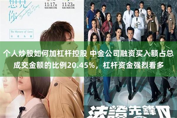 个人炒股如何加杠杆控股 中金公司融资买入额占总成交金额的比例20.45%，杠杆资金强烈看多