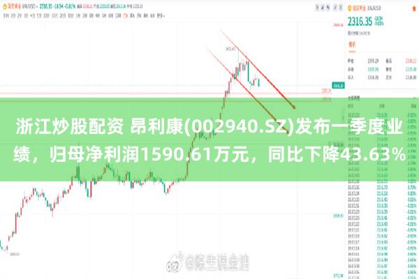 浙江炒股配资 昂利康(002940.SZ)发布一季度业绩，归母净利润1590.61万元，同比下降43.63%