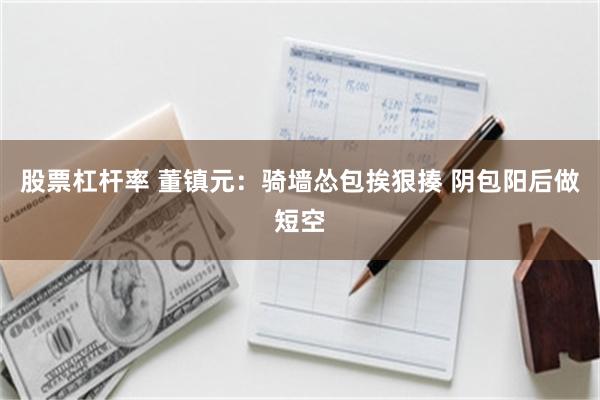 股票杠杆率 董镇元：骑墙怂包挨狠揍 阴包阳后做短空