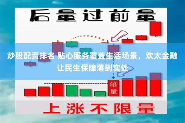 炒股配资排名 贴心服务覆盖生活场景,欢太金融让民生保障落到实处